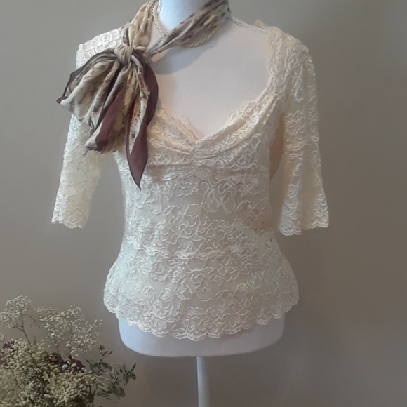 Hanky Panky Tops - 📥🎉HP🎉Elegant Lace blouse